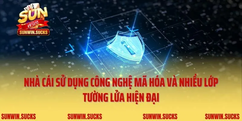Nhà cái sử dụng công nghệ mã hóa và nhiều lớp tường lửa hiện đại