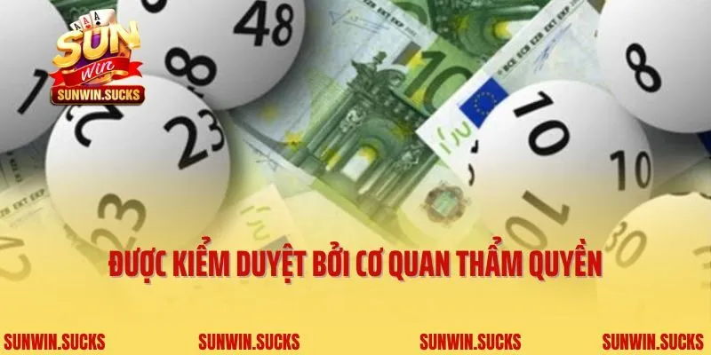 Sảnh game đã được kiểm duyệt bởi cơ quan thẩm quyền
