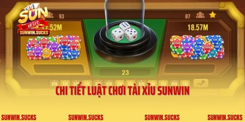 Chi tiết luật chơi Tài xỉu Sunwin
